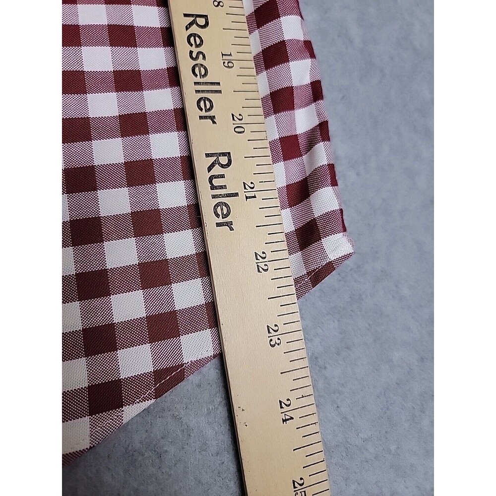 Brooks Brothers Shirt Mens L Fleece Red Plaid Supima Cotton Dad Preppy Logo - Picture 11 of 12